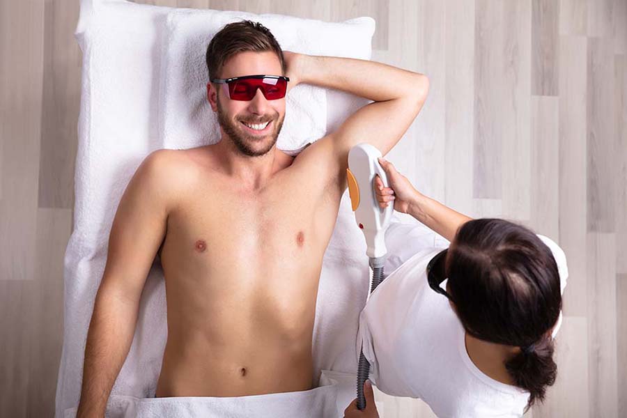 laser hair removal: With laser hair reduction you can get the touchable ski...